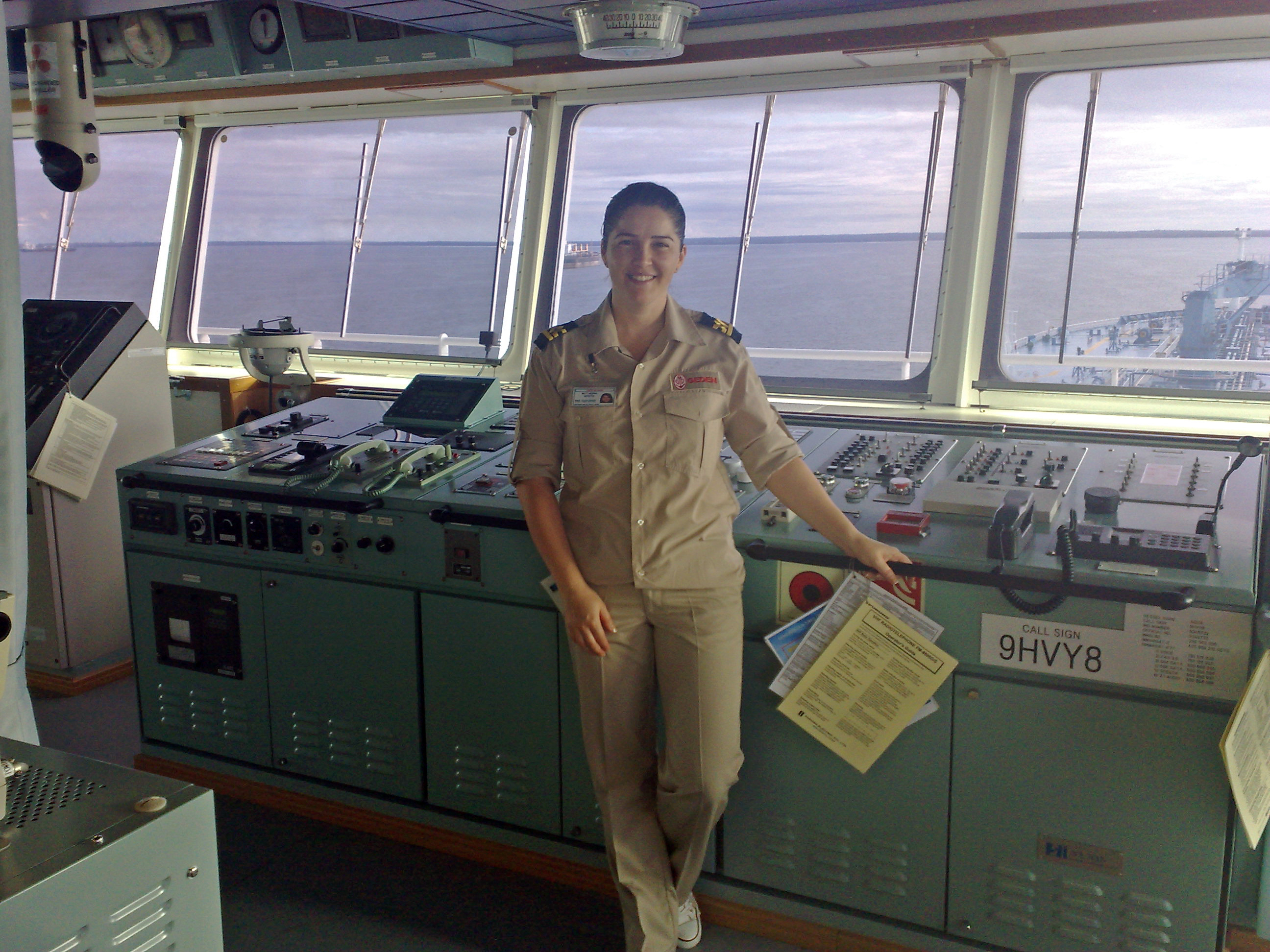 Aylin Coskun, Chefe de Operações de Frete Supramax na COFCO International. Uma das primeiras capitãs de navios cargueiros da Turquia.
