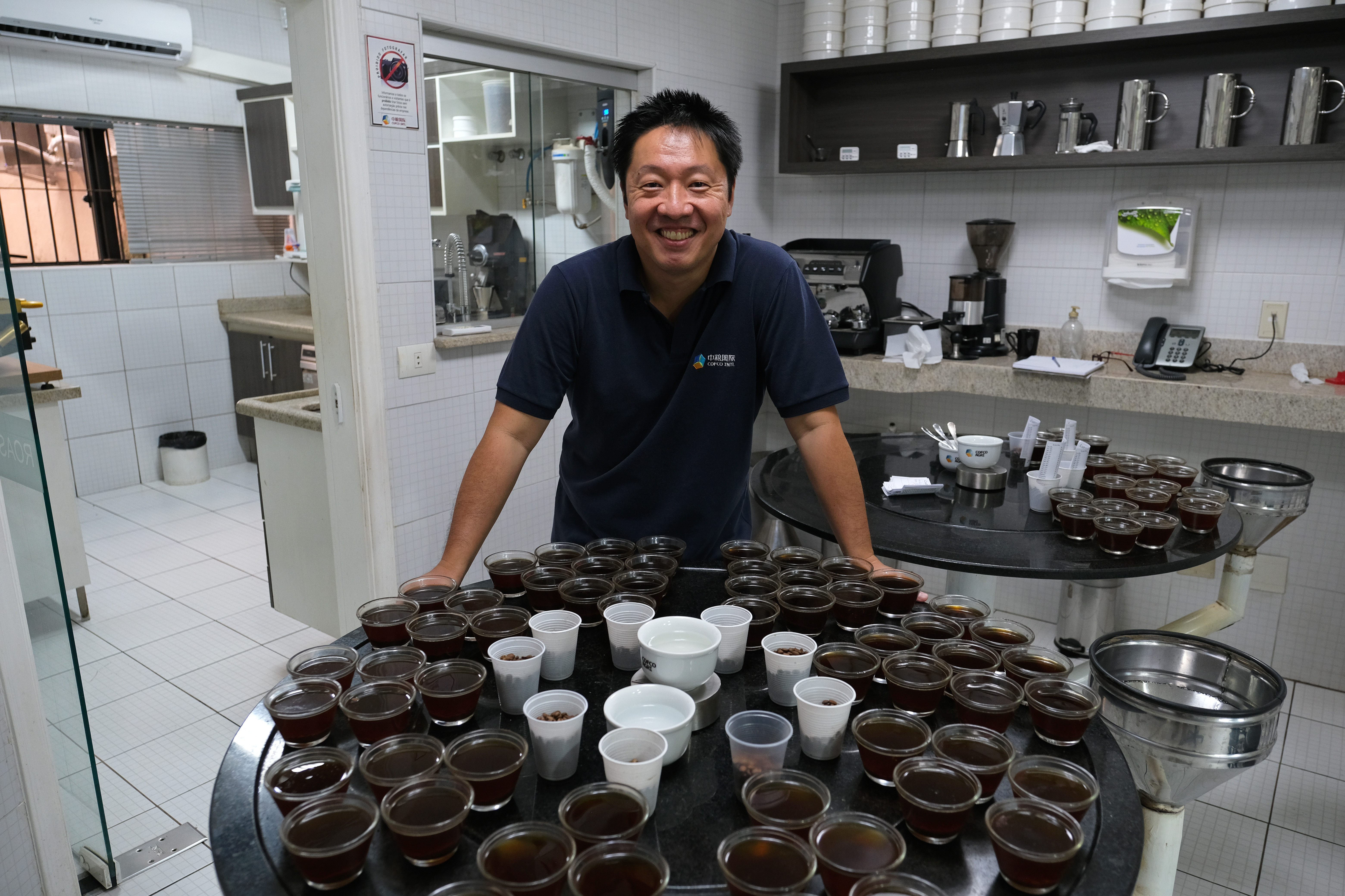 "Eu adoro café. Sempre gostei de manhã e meu dia não começa sem ele", diz Alexandre Chen.