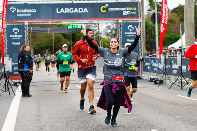 Time COFCO International na Corporate Run 2024 em São Paulo